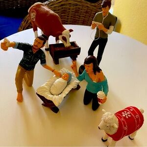 Millennial Christmas Nativity Organic Cow Super Holiday Fun No Chips